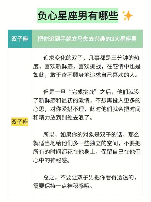 很少有人追的3大星座