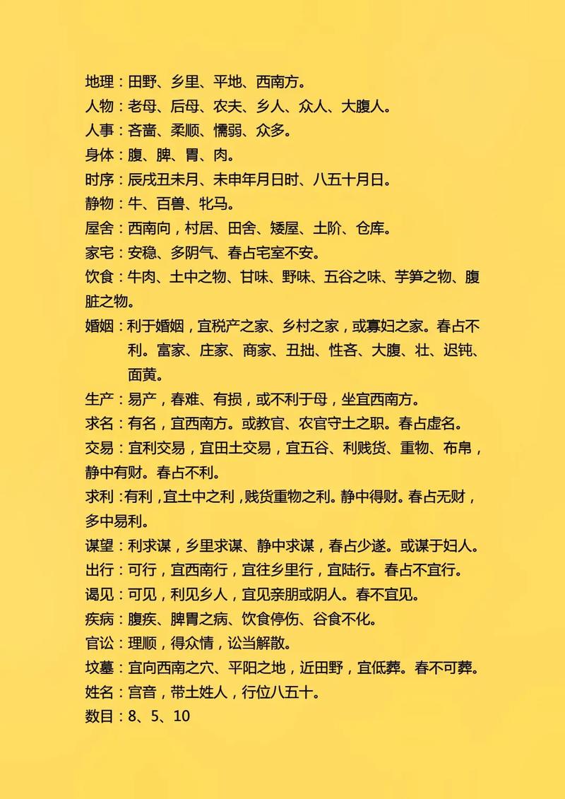 梅花易数口诀:梅花易数万物类象口诀