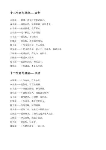 性格与命运:十二生肖重点推荐