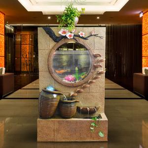 客厅屏风附近 放什么摆件风水最好