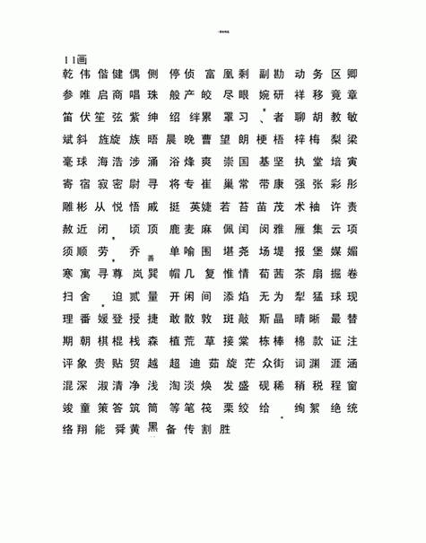 24画的字有哪些起名字