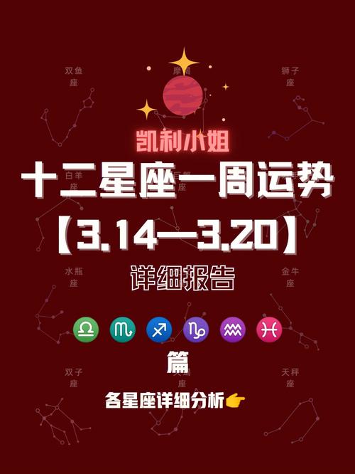 ATS星译社 十二星座一周运势3.8-3.14