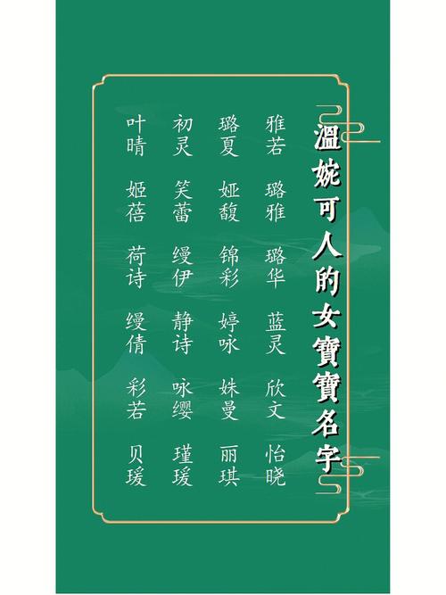 带檬字的女宝宝名字
