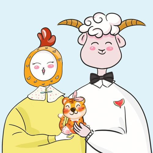羊爸爸和鸡妈妈生什么宝宝好