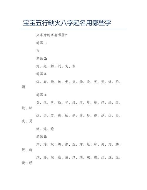 宝宝如何用五行八字取名