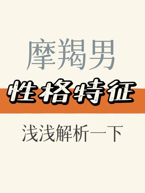 摩羯座男 摩羯座男生性格