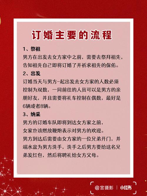 男女双方订婚男方需要准备什么