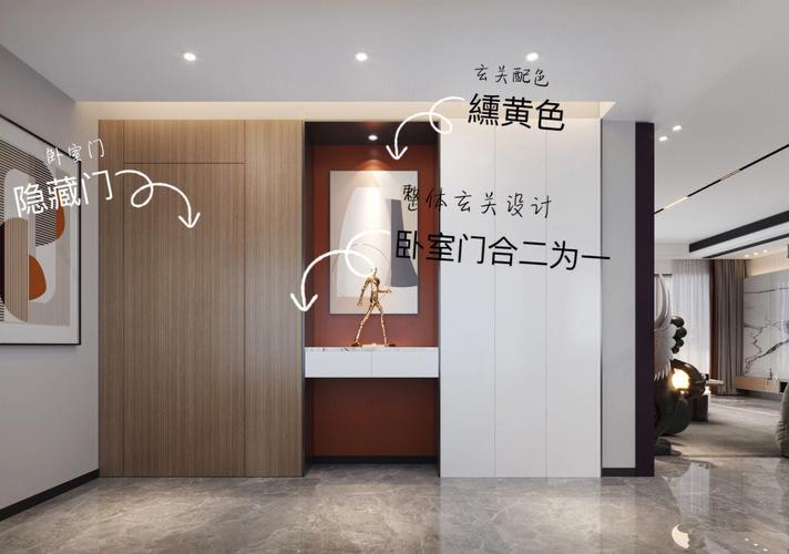 破解入户门正对卧室门