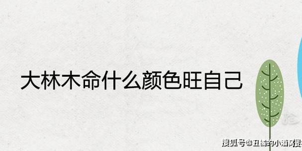 木命什么颜色最旺
