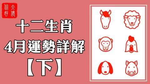 生肖猴本月4月运势详细解析!
