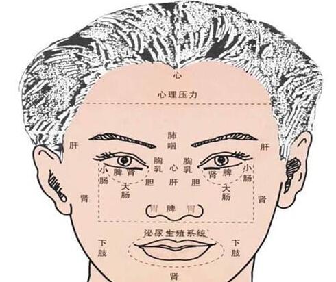 教你如何诊断面相的病症!