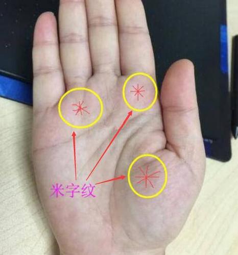 富贵手相米字纹是什么说法