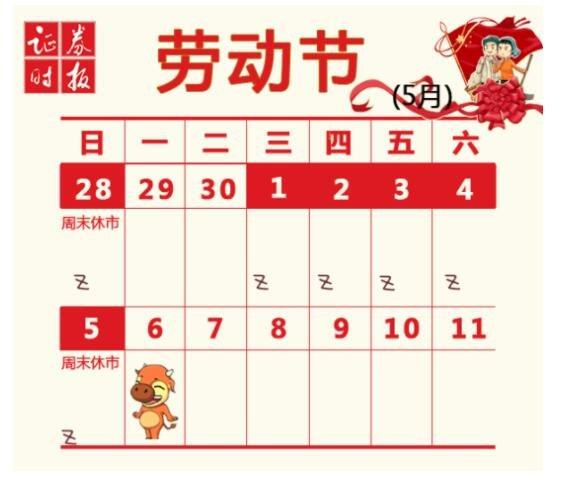 劳动节放假几天