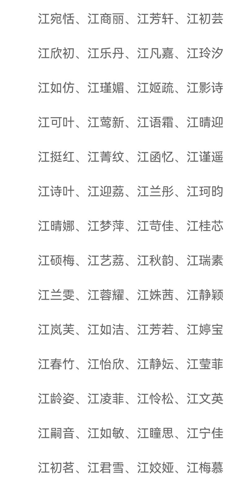 2023年三月十三出生江姓女孩名字怎么取