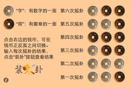 3个硬币算卦怎么算