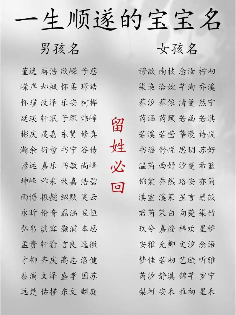 赤姓的男孩名字大全