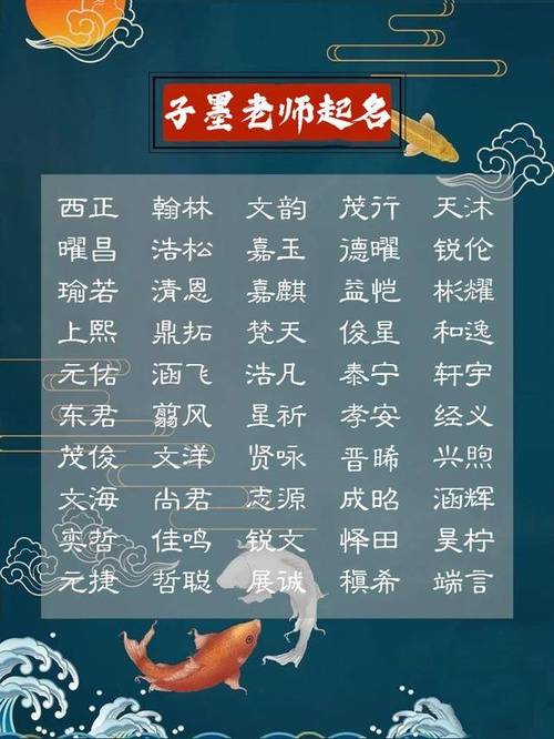 鼠年好听洋气的男宝宝名字推荐