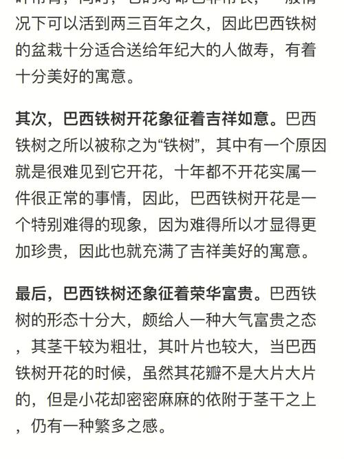 家里种铁树吉利吗
