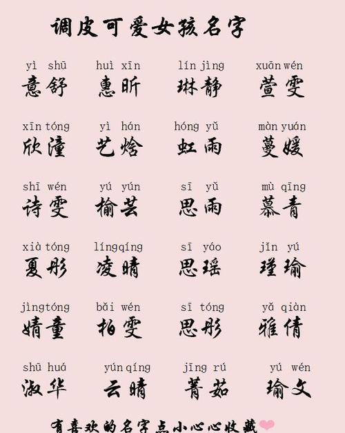 沉稳内敛的女孩名字什么尚好