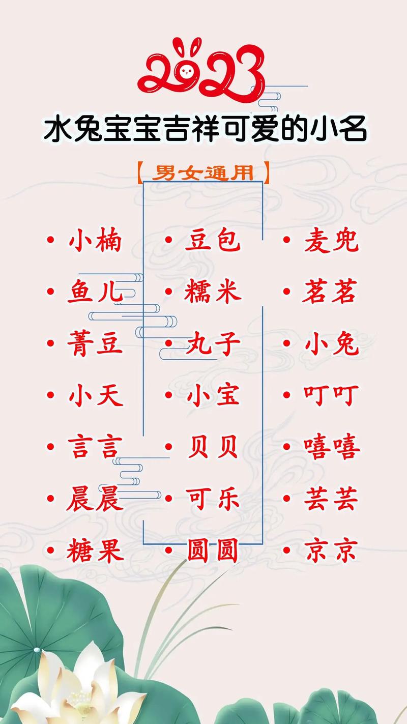 兔年男宝宝名字大全,2011年兔年男宝宝名字大全