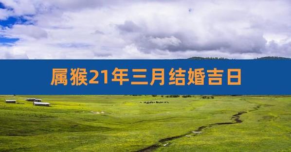 属猴人2021年结婚吉日是在哪几天