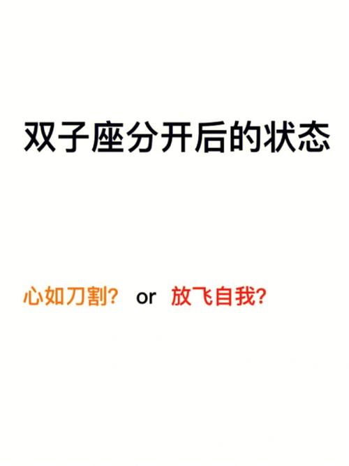 双子座的分手方式