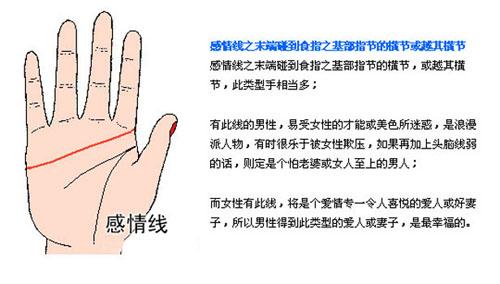从感情线看出你的爱人种类