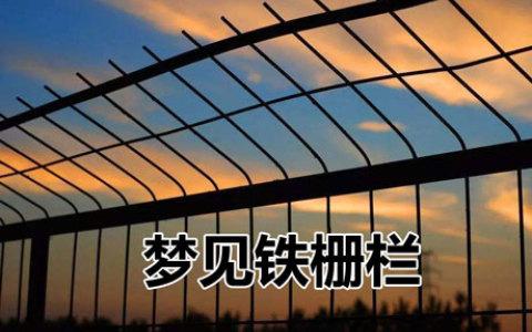 梦见铁栅栏预示什么