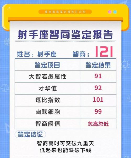 射手座智商可怕之处