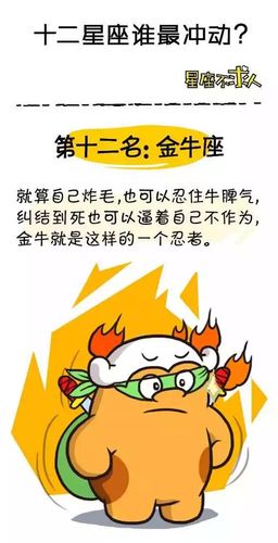 分析!哪些星座最是牛脾气