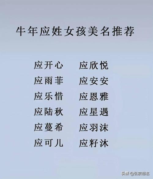 姓别的女宝宝名字好听又有创意