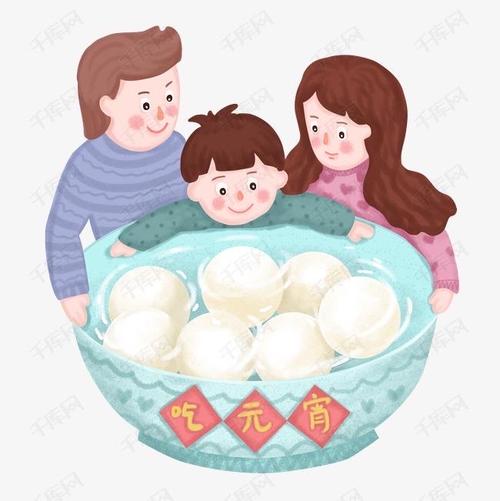 梦见吃元宵,梦见与家人一起吃元宵