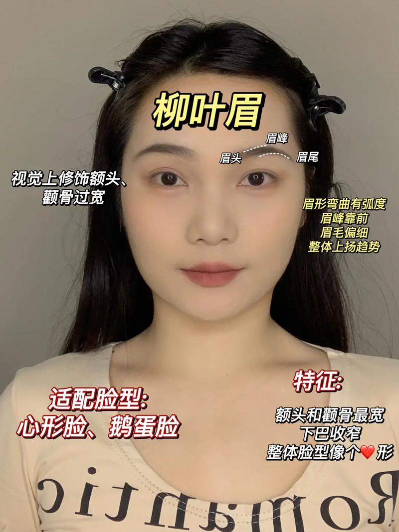 四种眉形 四种眉形总结