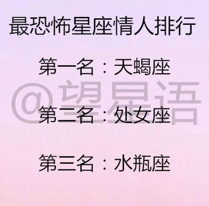 面对小三很淡定的星座有哪些?