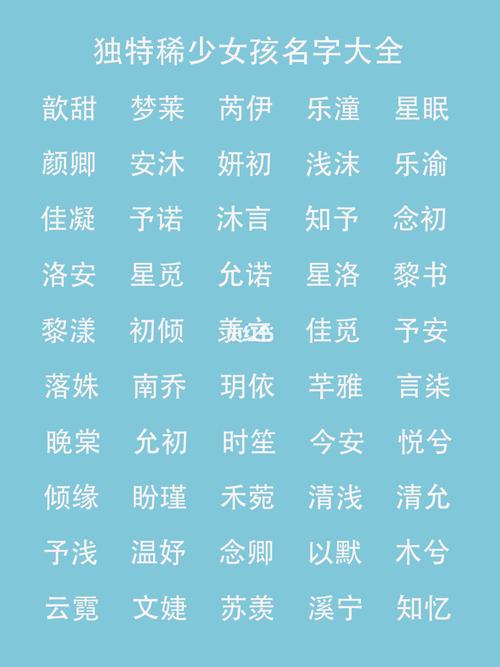 鼠年呼延姓女孩名字大全