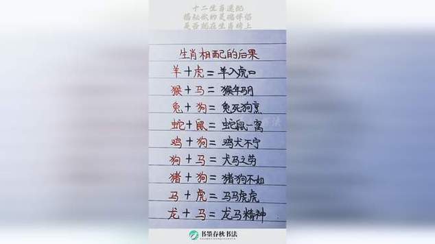 那些生肖最配?婚恋不可马虎大意