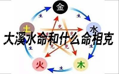 大溪水命和什么命最适合当事业伙伴