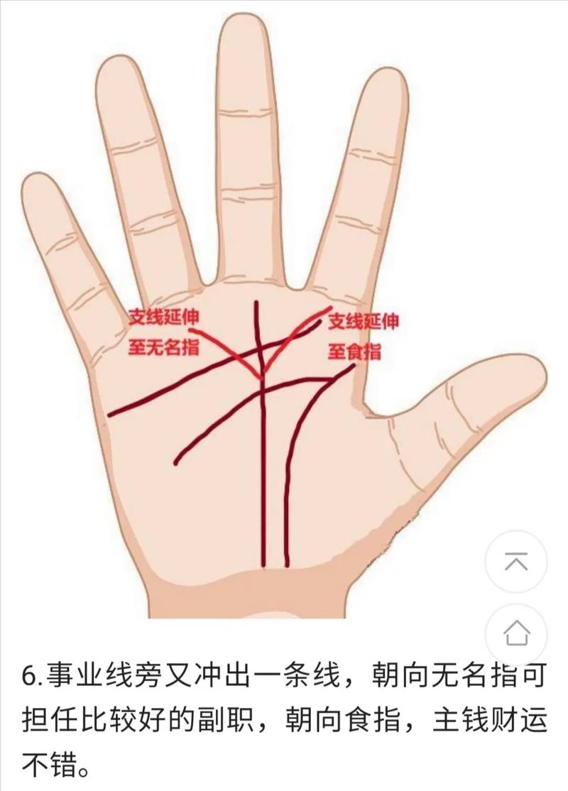 一生注定能发达的人手相如何看