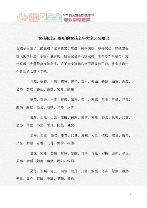 带上字取名大全女孩名字