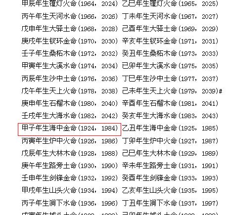 丁巳年生人什么命