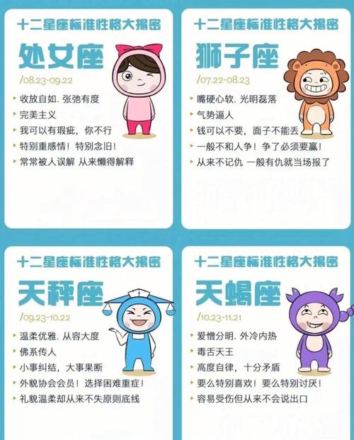 深度揭秘!12星座性格的黑白两面!