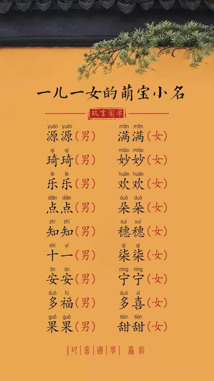 新生儿起名:洋气好听的女孩小名大全