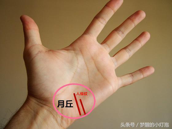 月丘有横纹手相有哪些特征