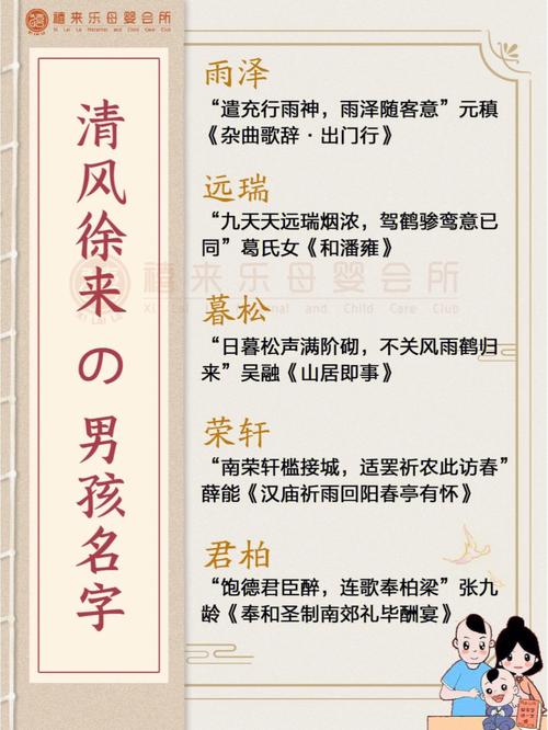 从诗经里面取男孩的名字