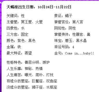 2021年10月天蝎座爱情劫是哪个星座