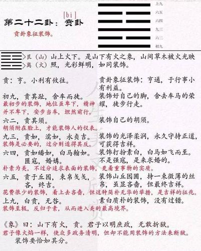 山火贲卦是如何占卜婚姻与恋情?(一)
