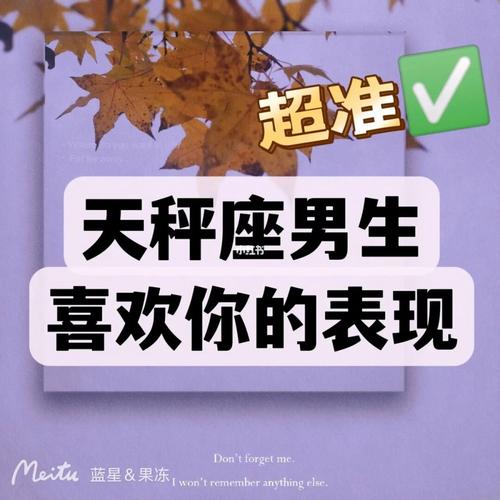 天秤座男生的玩玩和真爱