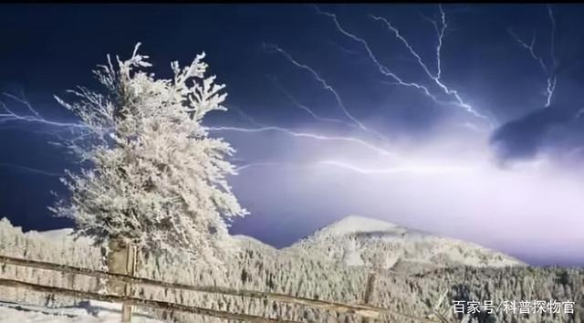下雪打雷
