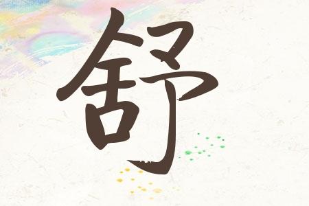 舒姓猴年男宝宝名字
