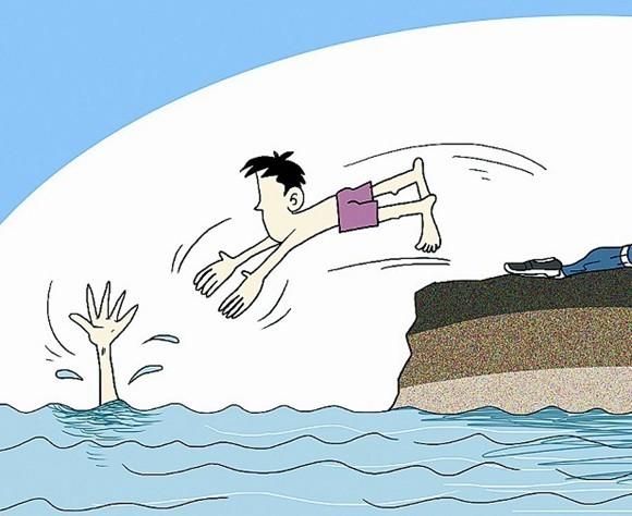 梦见跳河救人是什么意思